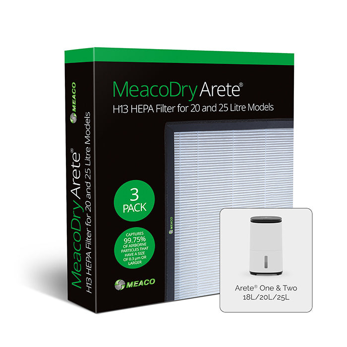 MeacoDry Arete® H13 18L, 20L and 25L HEPA Filter